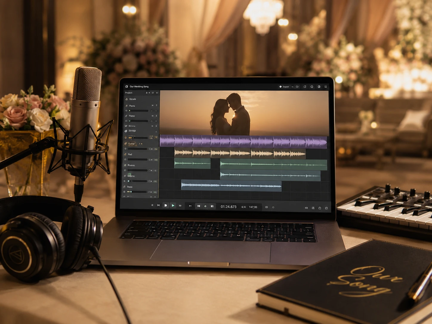 Personalized couple song for wedding